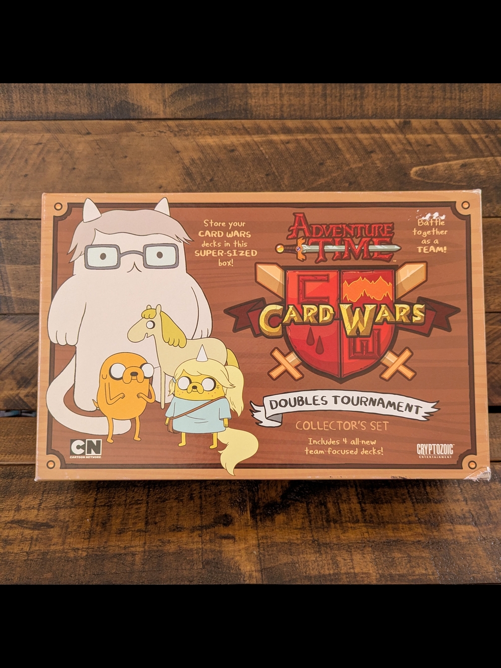 Cryptozoic Adventure Time Card Wars Doubles Tournament & Princess/Lumpy Extra Pk